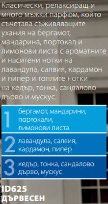 Мъжки парфюм ''Синя Кръв''
