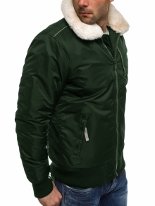 Зимно мъжко яке "Гънар" - зелено