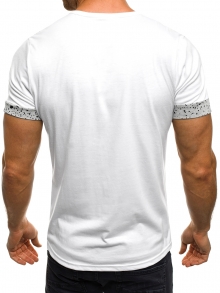 Мъжка тениска Speeds&Rocked - бяла