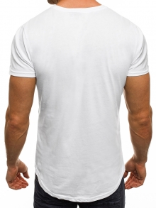 Мъжка тениска Gution&Oarment - бяла
