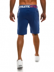 Мъжки шорти Athletic Style - светло сини
