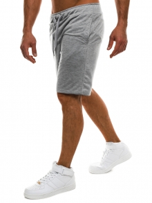 Мъжки шорти Fasio - светло сиви