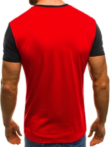 Мъжка тениска ''Destroy'' - червена