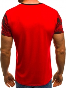 Мъжка тениска ''Record'' - червена