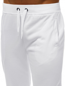 Спортен панталон в бял цвят