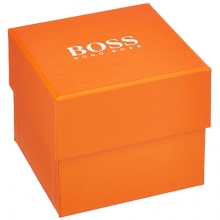 Мъжки Кварцов Ръчен Часовник Hugo Boss Orange С Кожена Каишка
