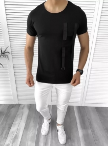 Черна тениска Модел 2024г.