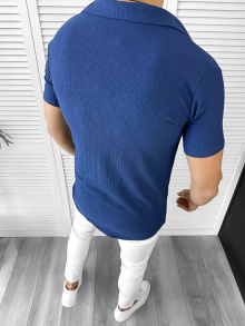 Мъжка риза с къс ръкав Пиер модел 2024