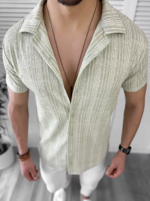 Мъжка риза с къс ръкав Ариан модел 2024