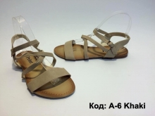Нов модел летни сандали Код: А-6 Khaki